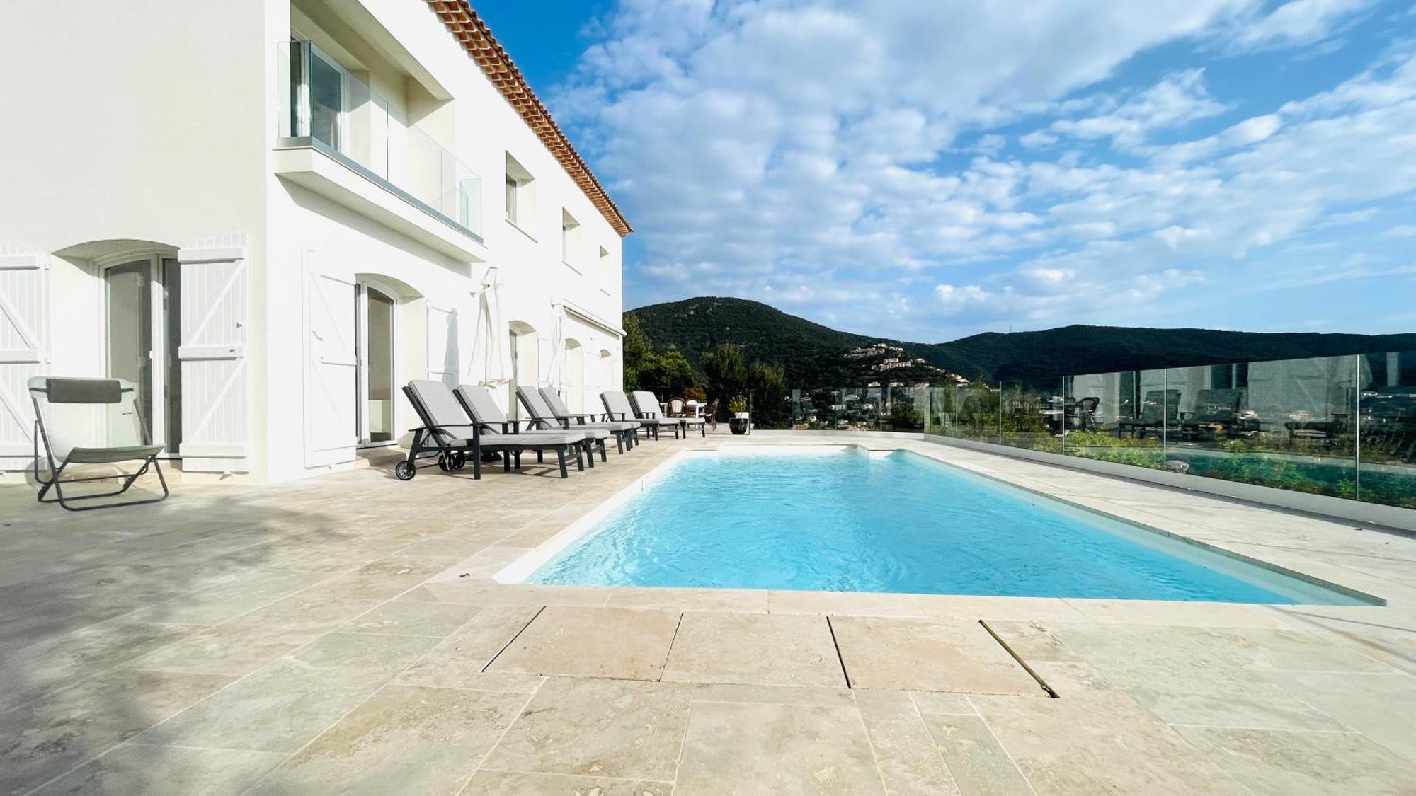 Villa Cacharelle Vue Mer Piscine Cavalaire-sur-Mer Exterior photo