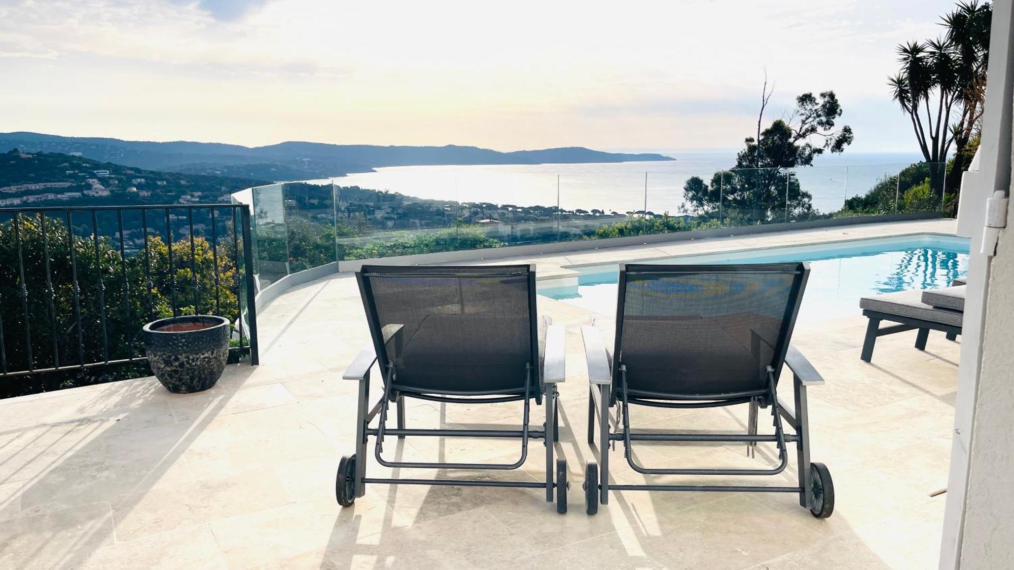 Villa Cacharelle Vue Mer Piscine Cavalaire-sur-Mer Exterior photo