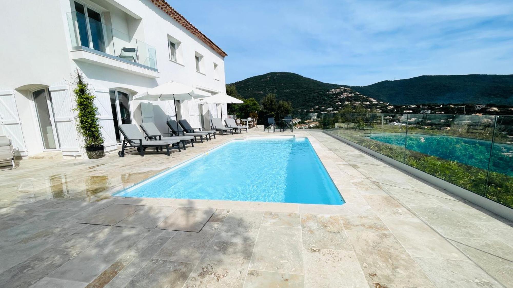 Villa Cacharelle Vue Mer Piscine Cavalaire-sur-Mer Exterior photo